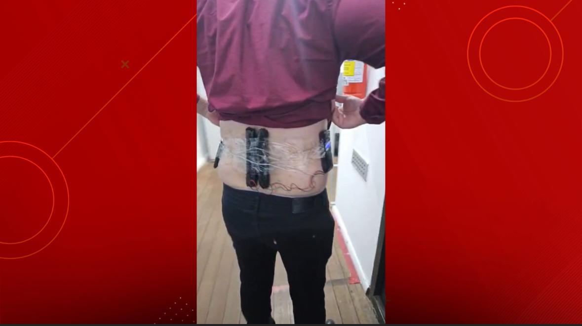 Bandidos sequestram e amarram explosivos a gerente de agência bancária em Porto Franco