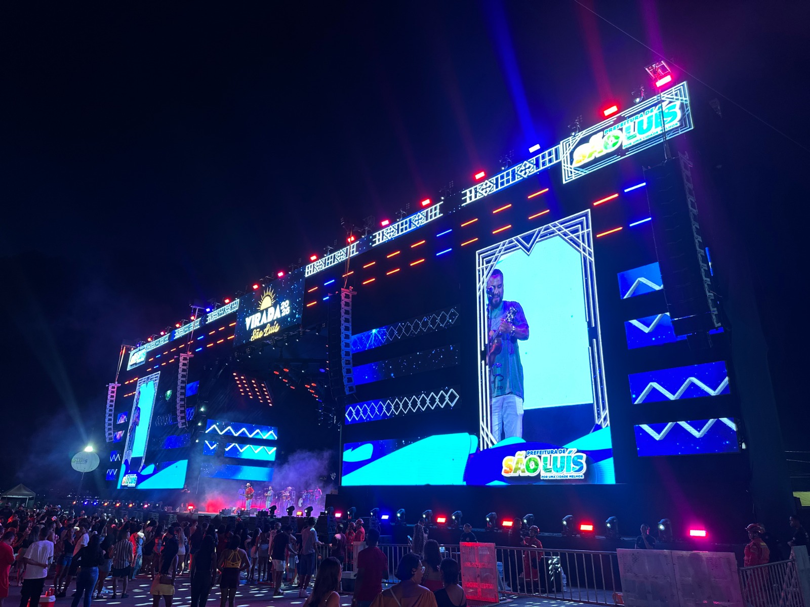 Cobertura multiplataforma do Grupo Difusora leva festa da Virada São Luís para todo o Maranhão