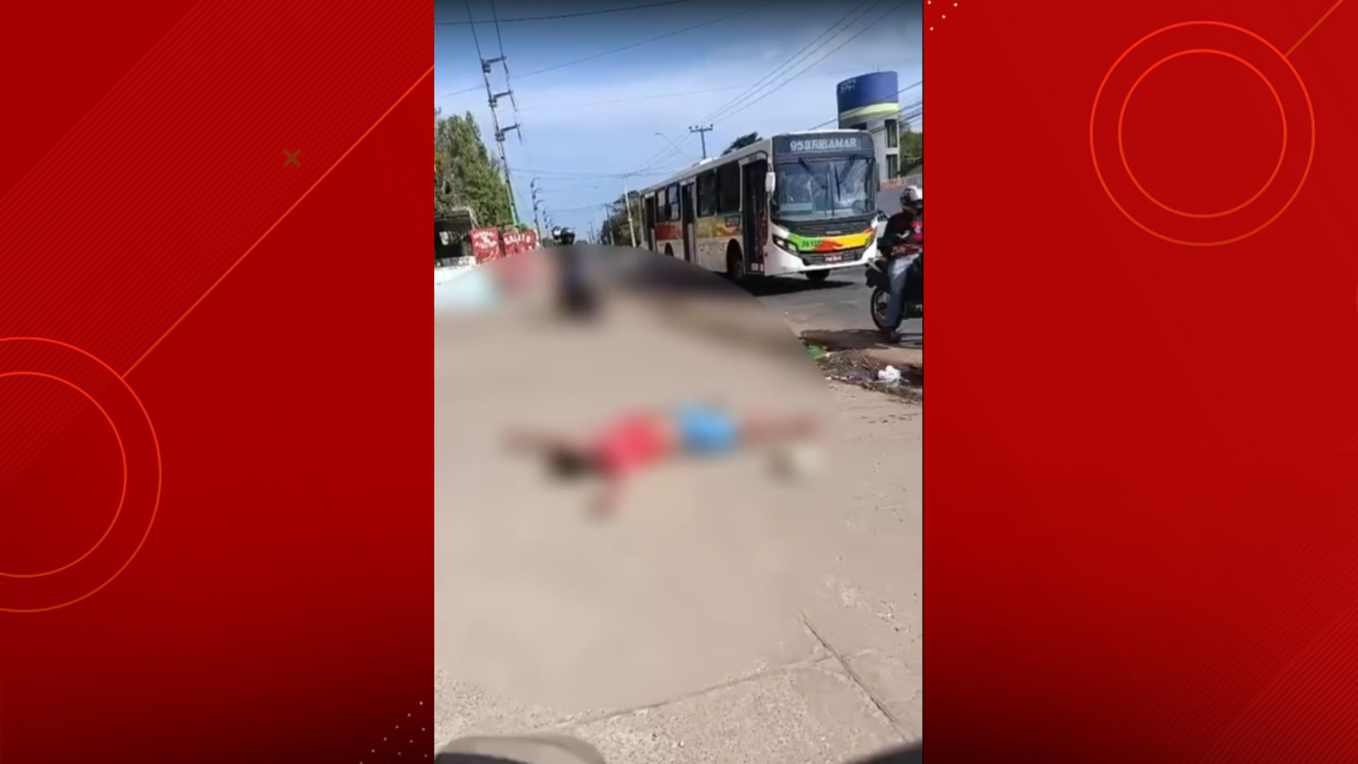 Colisão entre ônibus e moto deixa homem gravemente ferido na MA-201