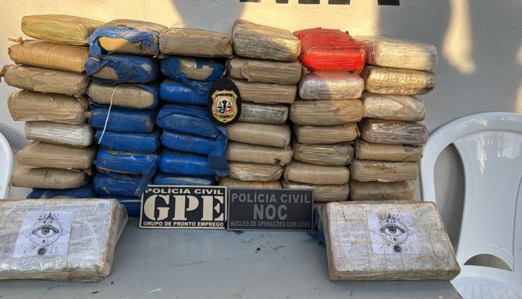 53 tabletes de maconha são apreendidos em Buriti