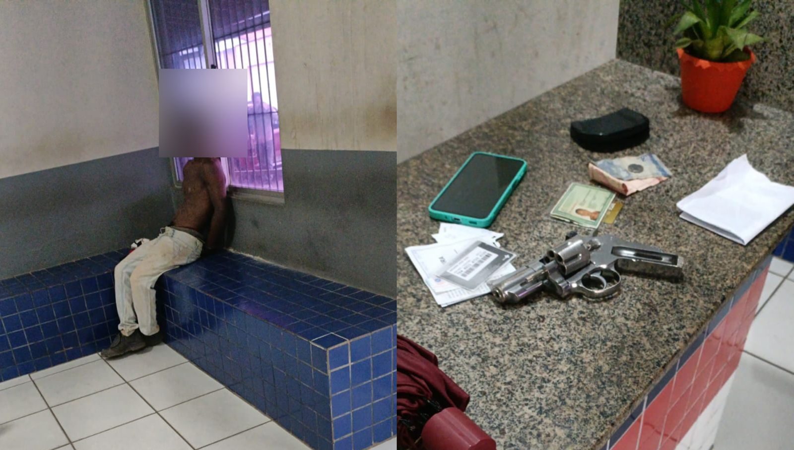 Assaltante é preso na Cohab com uso de simulacro de arma de fogo