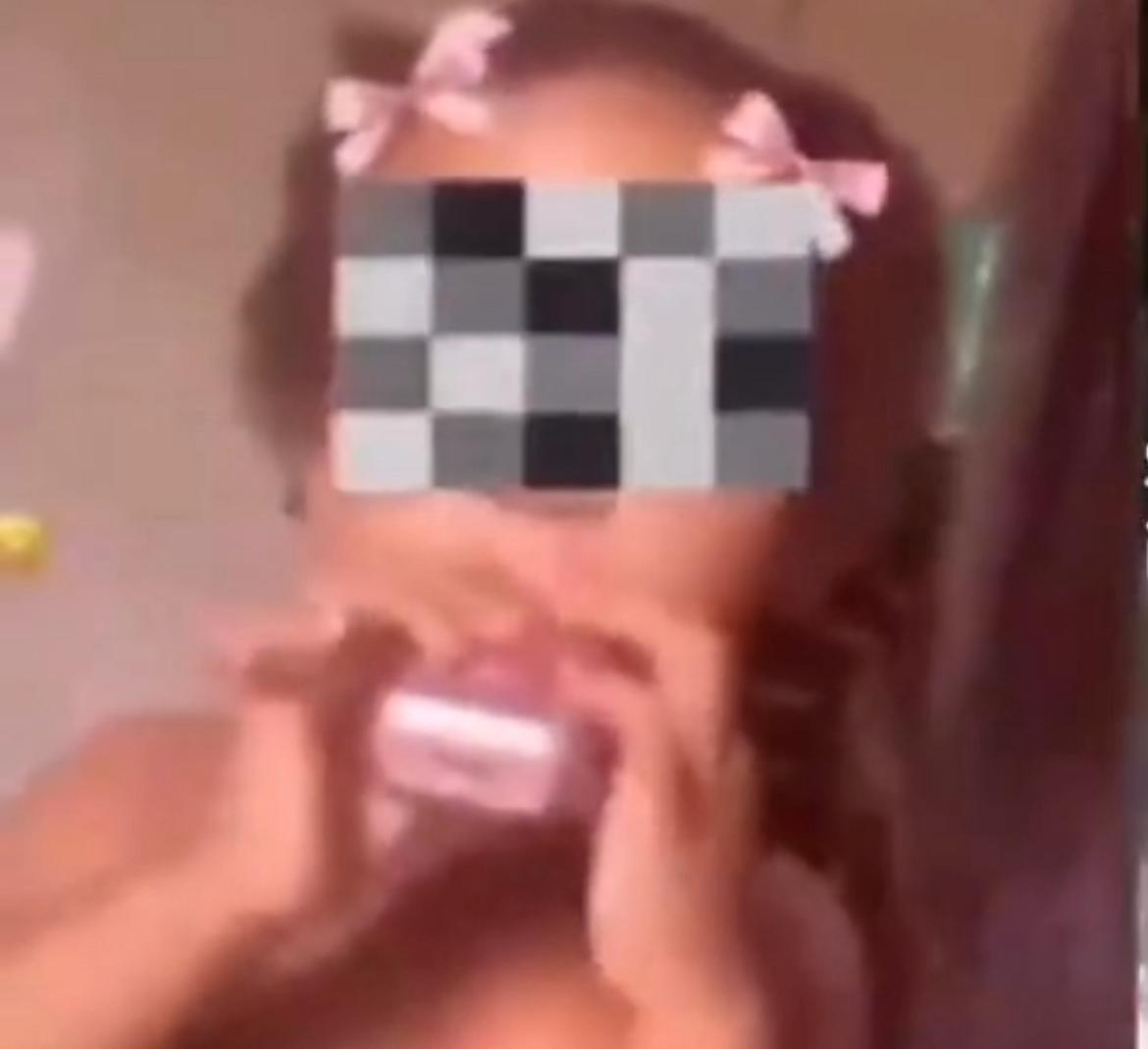 Vídeo: adolescente oferece cigarro eletrônico à sobrinha de 2 anos, registra e posta imagens na internet em Açailândia