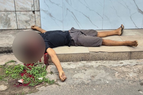 Homem é morto com pedradas na cabeça enquanto dormia na Forquilha