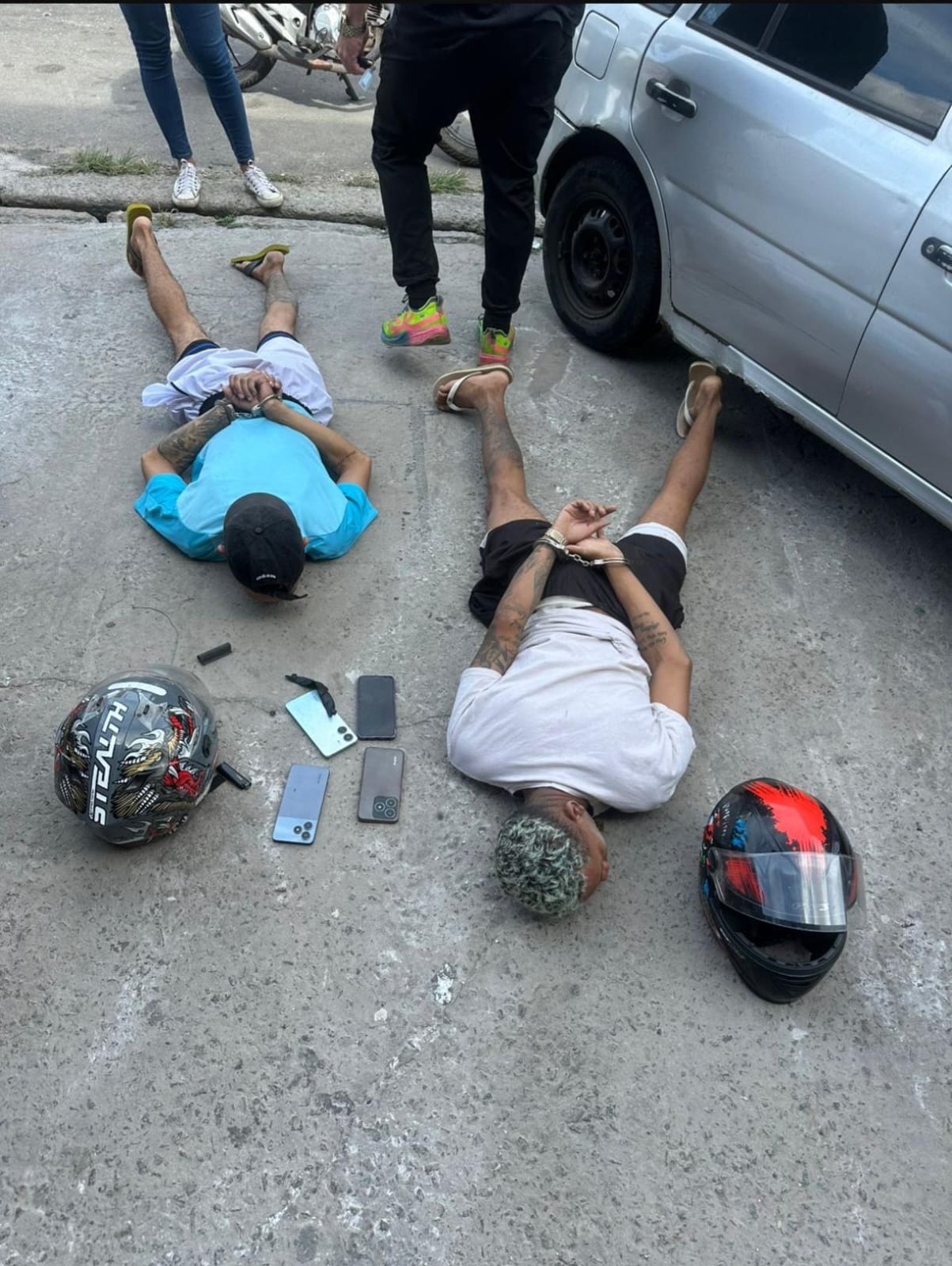 Roubo de celulares: dois suspeitos são presos em Paço do Lumiar