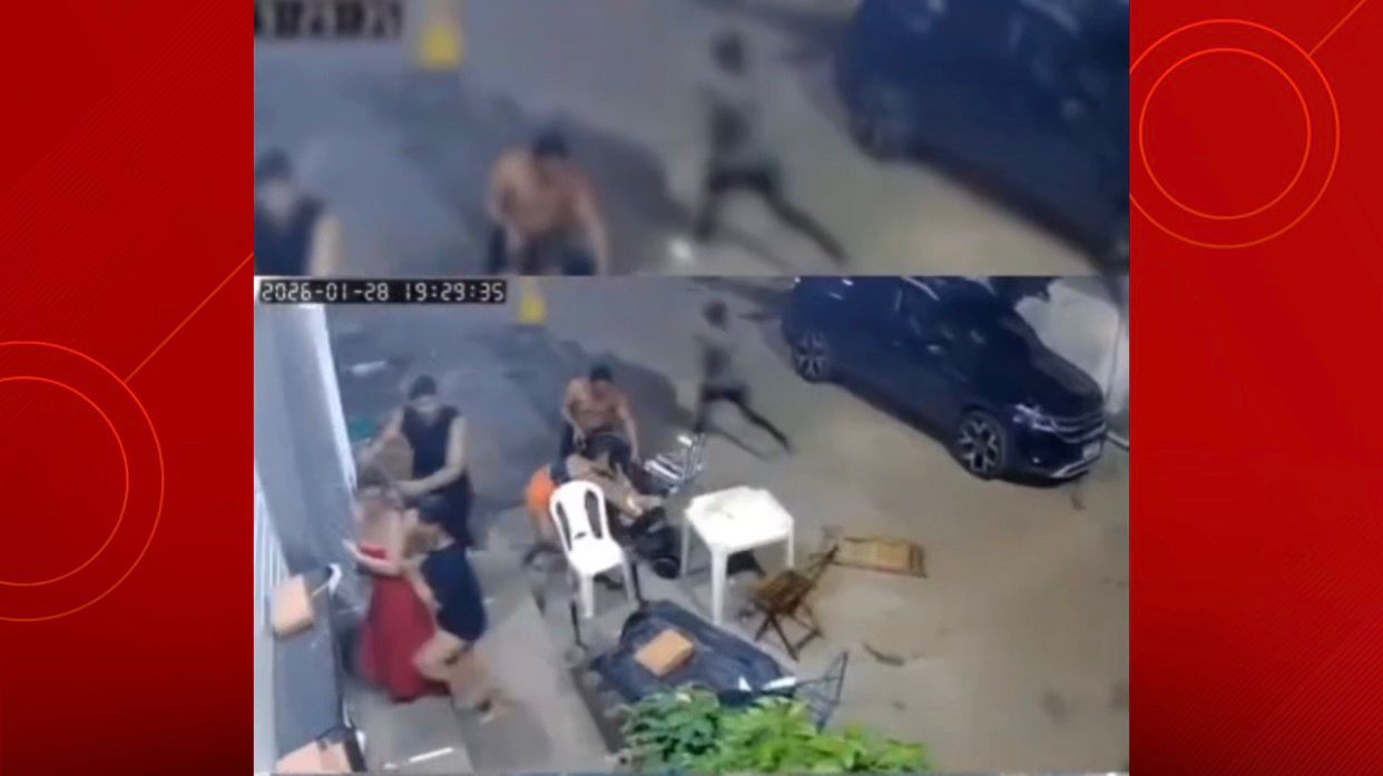 Vídeo: tentativa de homicídio é registrado no Coroado