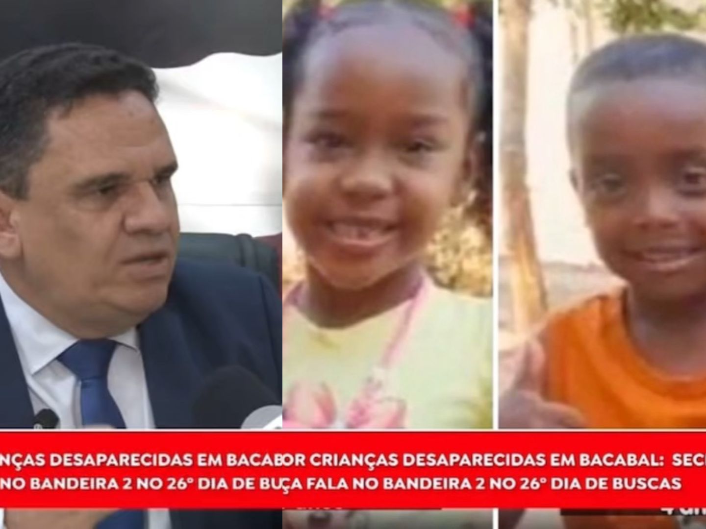 25º dia: secretário diz que buscas e investigações sobre irmãos desaparecidos seguem sem descartar nenhuma hipótese