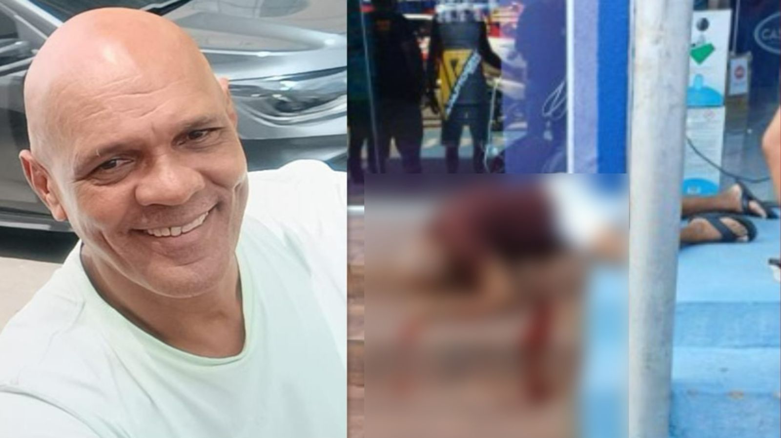 Vítima Widenberg Santos.