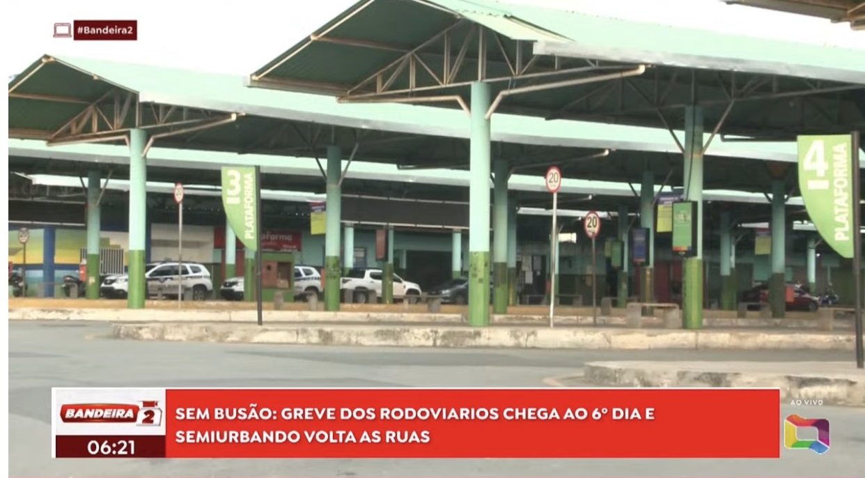 Com acordo, transporte semiurbano volta a circular; greve do urbano chega ao 6º dia