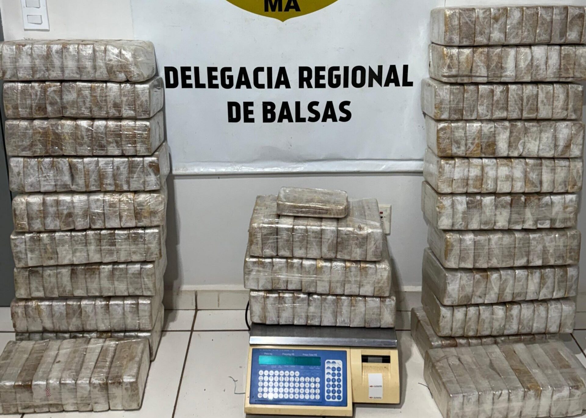 250kg de drogas são apreendidas e incineradas em Balsas