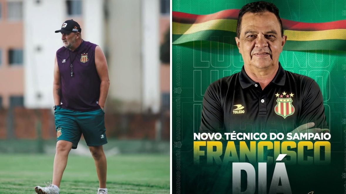 Sampaio anuncia saída de Luciano Quadros após eliminação no Maranhense; Francisco Diá assume