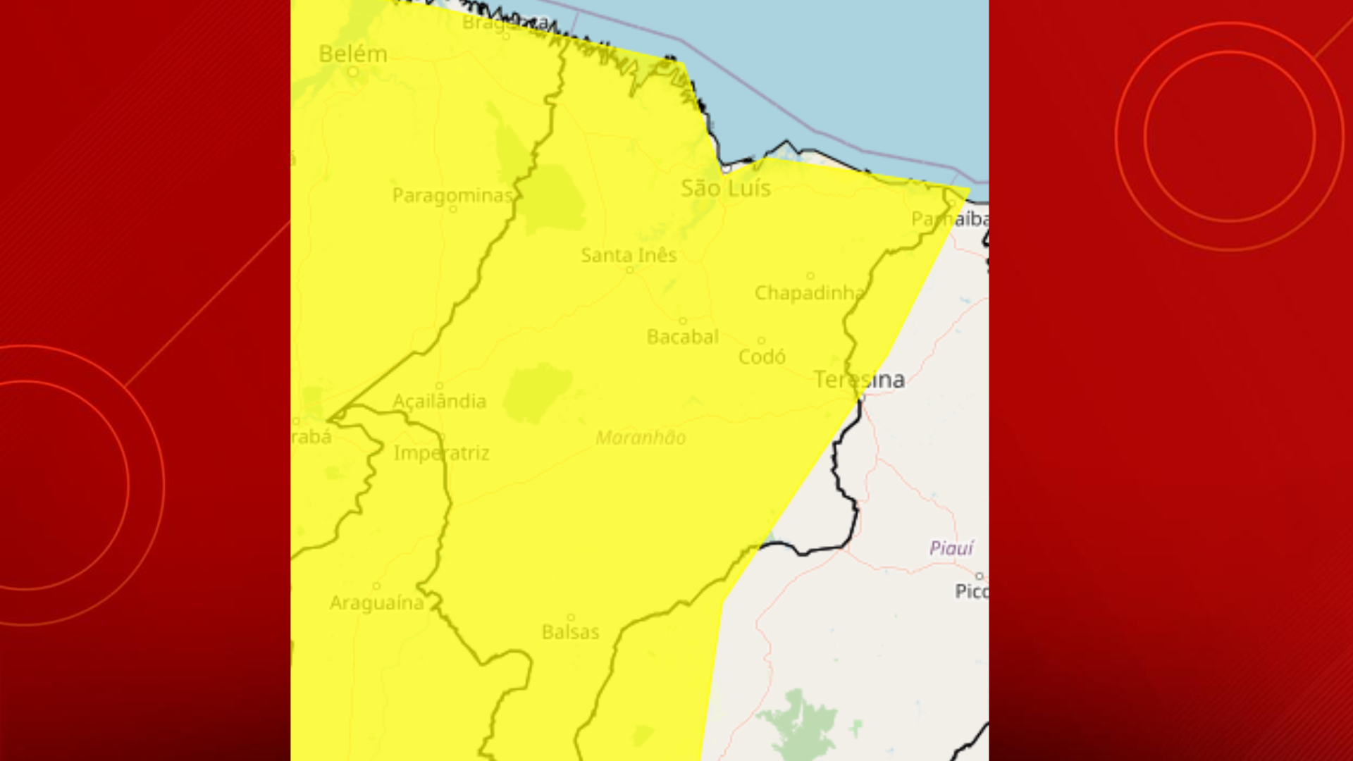 Foto: instituto Nacional de Meteorologia (Inmet)