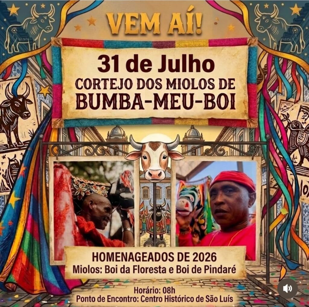 Cortejo dos Miolos de Bumba-meu-boi