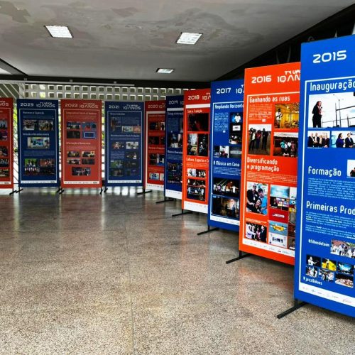 Exposição Interativa mostra história de 10 anos da TV UFMA