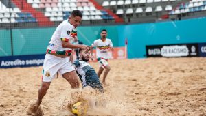Sampaio goleia novamente e avança na Libertadores de Beach Soccer