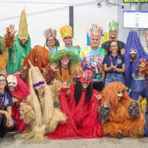 Em meio à alta expectativa de passageiros, aeroporto de São Luís recebe turistas com festa e programação especial de Carnaval