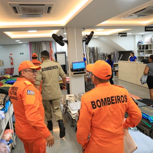 Corpo de Bombeiros notifica 80 lojas no Centro de São Luís por irregularidades 