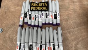 Receita Federal apreende mais de 200 ampolas de Mounjaro irregular no Aeroporto de São Luís