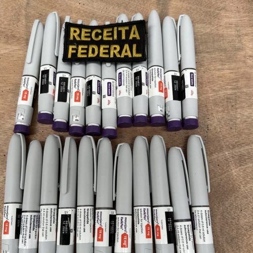 Receita Federal apreende mais de 200 ampolas de Mounjaro irregular no Aeorporto de São Luís