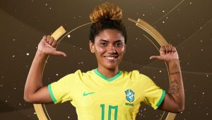 Maranhense Adriele Rocha é eleita pela terceira vez a melhor do mundo no futebol de areia