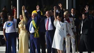 Cerimônia de posse do presidente da República, Luiz Inácio Lula da Silva no Palácio do Planalto