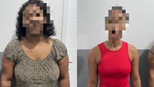 Duas mulheres são presas por tráfico de drogas no bairro Fé em Deus