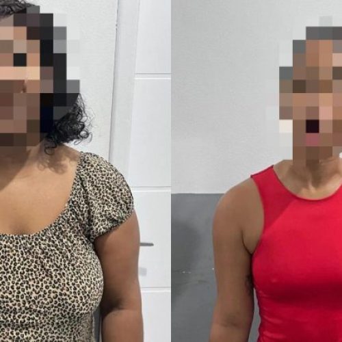 Duas mulheres são presas por tráfico de drogas no bairro Fé em Deus