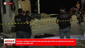 Homem é morto a tiros após perseguição no Anjo da Guarda