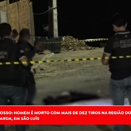 Homem é morto a tiros após perseguição no Anjo da Guarda