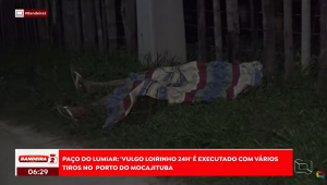 Homem é morto a tiros na região do Porto de Mocajituba, em Paço do Lumiar