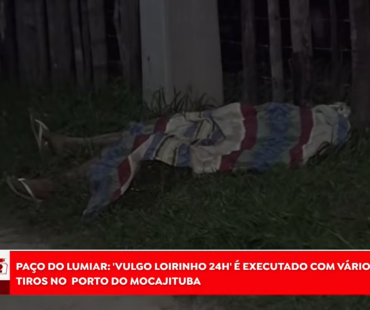 Homem é morto a tiros na região do Porto de Mocajituba, em Paço do Lumiar