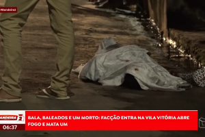 Adolescente de 16 anos é morto a tiros por homens encapuzados na Vila Vitória