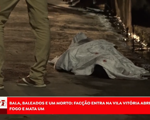 Adolescente de 16 anos é morto a tiros por homens encapuzados na Vila Vitória