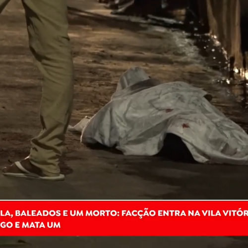 Adolescente de 16 anos é morto a tiros por homens encapuzados na Vila Vitória