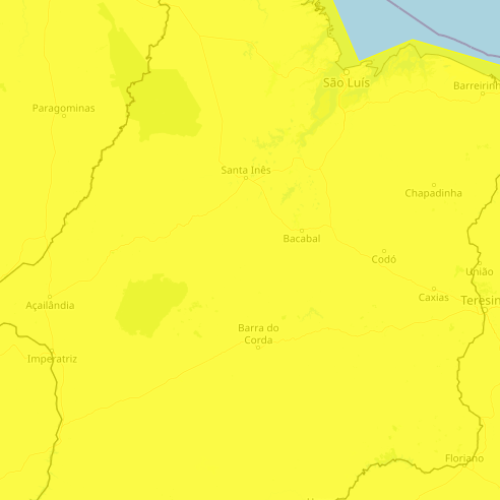Inmet emite alerta amarelo de chuvas intensas para os 217 municípios do Maranhão