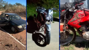 Três veículos roubados são recuperados em operações policiais de Imperatriz