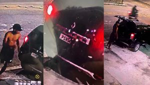 Assaltantes arrombam loja de roupas e furtam mercadorias, em São Luís