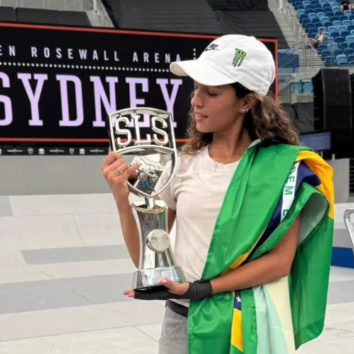 Maranhense Rayssa Leal vence etapa de Sydney