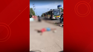 Colisão entre ônibus e moto deixa homem gravemente ferido na MA-201