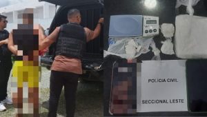 Homem é preso após fugir do sistema penitenciário e romper tornozeleira eletrônica