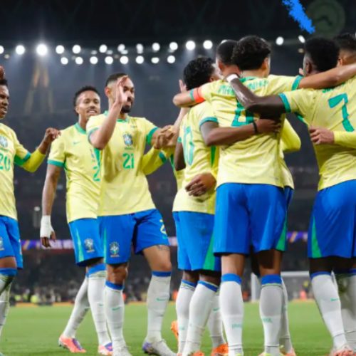 Fifa divulga data dos jogos da seleção brasileira na Copa do Mundo 2026