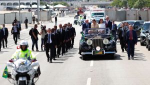 Lula e Alckmin são recebidos pelos presidentes da Câmara e do Senado