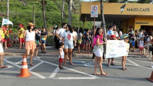 Estudantes protagonizam ações de conscientização ambiental na Litorânea