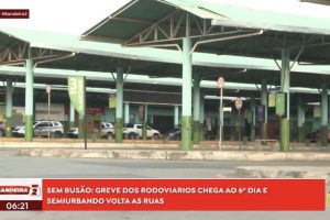 Com acordo, transporte semiurbano volta a circular; greve do urbano chega ao 6º dia