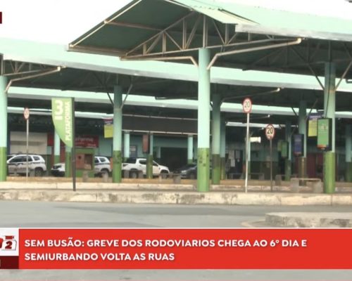 Com acordo, transporte semiurbano volta a circular; greve do urbano chega ao 6º dia