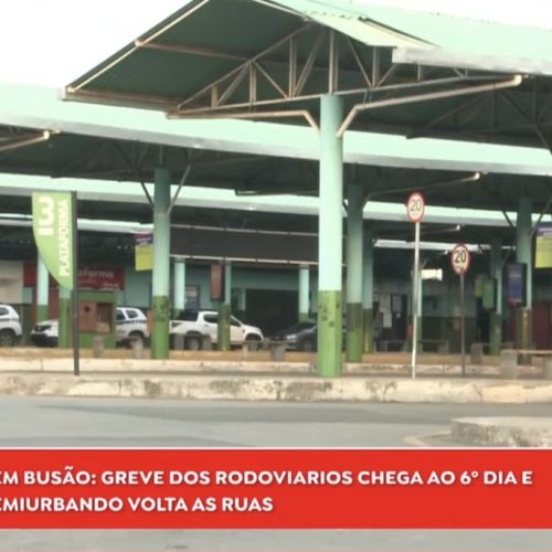 Com acordo, transporte semiurbano volta a circular; greve do urbano chega ao 6º dia