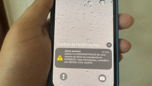 Mensagem de teste da Defesa Civil notifica celulares em quatro municípios maranhenses com atraso