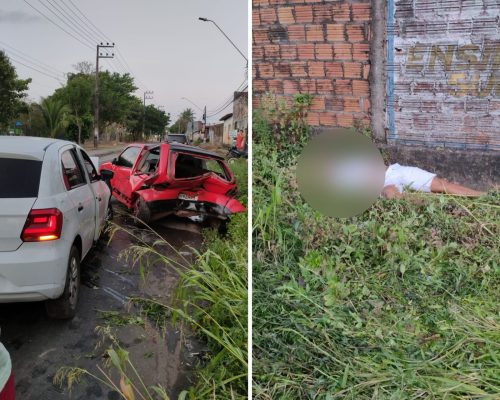 Homem morre após batida entre dois carros no Turu