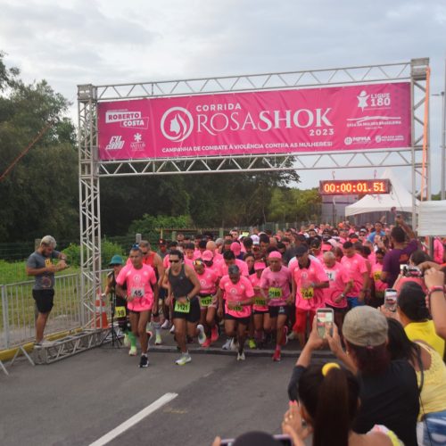 Dia Internacional da Mulher: Corrida Rosa Shok Por Elas reúne cerca de 5 mil pessoas neste domingo