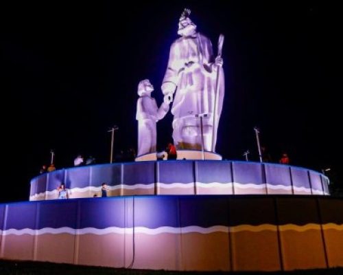 Monumento a São José de Ribamar (Foto: Brunno Carvalho)