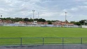 Estádio Municipal Rafael Seabra na cidade de Tuntum-MA. Foto: Reprodução